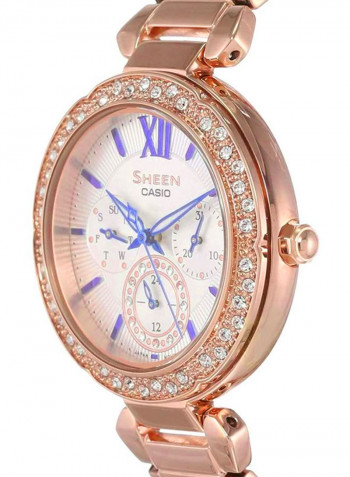 Women's Sheen Analog Watch SHE-3061PG-7BUDF