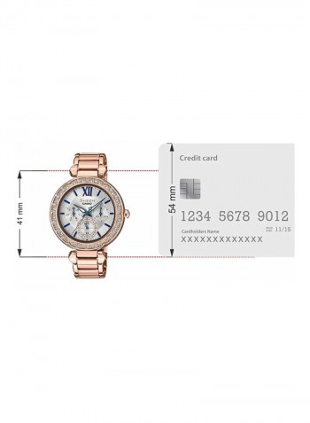 Women's Sheen Analog Watch SHE-3061PG-7BUDF