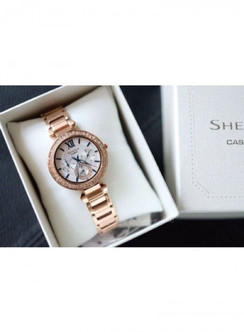 Women's Sheen Analog Watch SHE-3061PG-7BUDF
