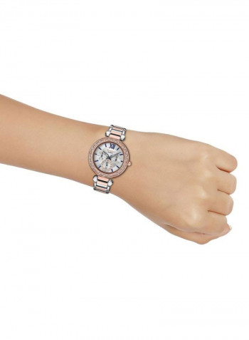 Women's Sheen Water Resistant Analog Watch SHE-3061SPG-7BUDF