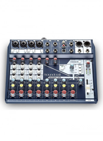 Analog Mixing Console With USB Lexicon Effects NOTEPAD12FX Multicolour