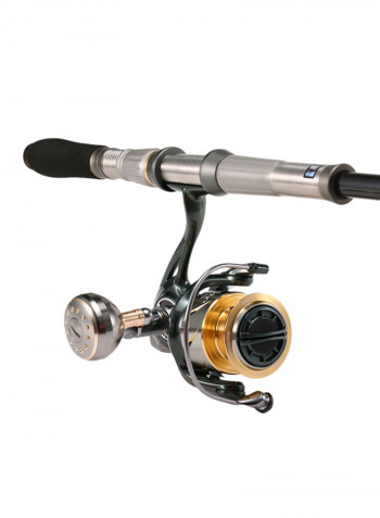 800-5000 Series Spinning Fishing Reel With Case 14x13.5x9.5cm