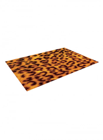 Animal Print Non-Slip Carpet Multicolour 120x160centimeter