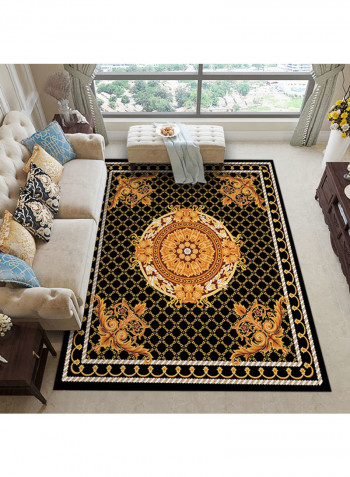 Wear Resistant Living Room Carpet Multicolour 120x160centimeter