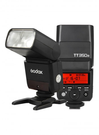 Thinklite TTL Speedlite Camera Flash 14x3.8x6.2centimeter Black