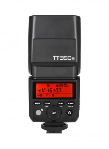 Thinklite TTL Speedlite Camera Flash 14x3.8x6.2centimeter Black