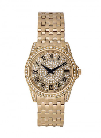 Women's 22K Gold Plated Analog Watch P21850