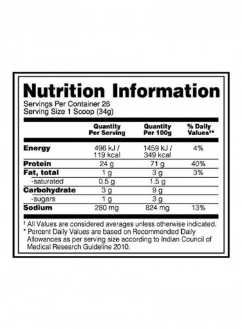 100% Casein Protein Powder - Chocolate Supreme