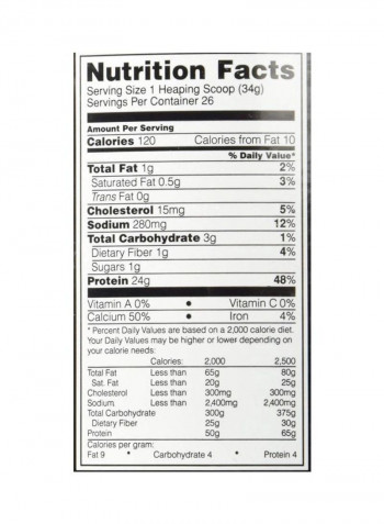 Chocolate Supreme Gold Standard Casein Protein