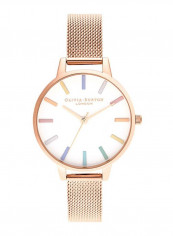 Women's Stainless Steel Rainbow Dial Analog  Watch OB16RB24
