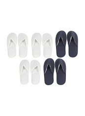 10-Piece Disposable Slippers Set Blue/White reviews 10-Piece Disposable Slippers Set Blue/White