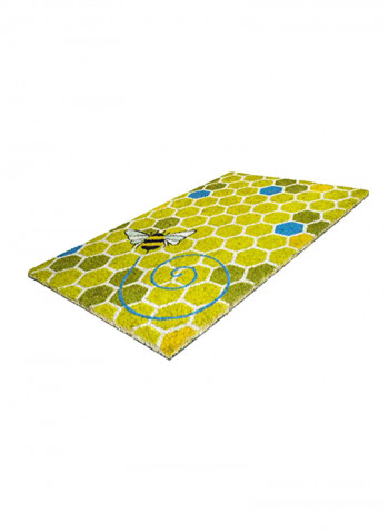 Honeycomb Non- Slip Coconut Fiber Doormat 0.5X28X17inch