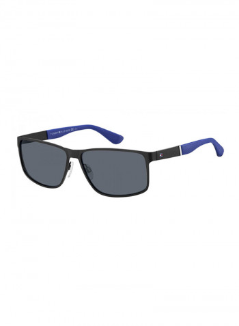 Men's Rectangular Sunglasses - Lens Size: 61 mm