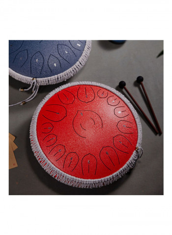 14-Inch 15-Tone Steel Tongue Drum