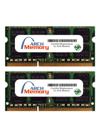 2-Piece SODIMM DDR3 RAM For Lenovo ThinkPad L440 20AS005UUS 8GB Multicolour