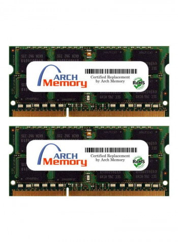 2-Piece SODIMM DDR3 RAM For Lenovo ThinkPad W540 20BH001RUS 8GB Multicolour