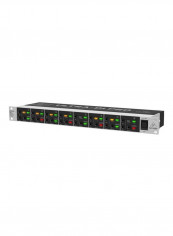Mains With Phantom Powered 8-Channel DI-Box DI800V2 Black/Grey