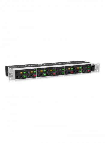 Mains With Phantom Powered 8-Channel DI-Box DI800V2 Black/Grey