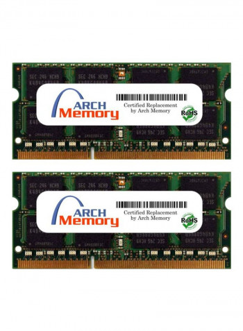 Pack Of 2 SODIMM DDR3-1600 PC3-12800 RAM For Lenovo ThinkPad T540P 20BF002NUS 8GB Multicolour