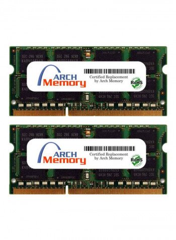 2-Piece SODIMM DDR3 RAM For Lenovo ThinkPad T440p 20AN006AUS 8GB Green