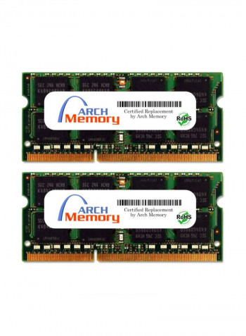 2-Piece SODIMM DDR3 PC312800 RAM For Lenovo ThinkPad T540p 20BF002JUS 8GB Green