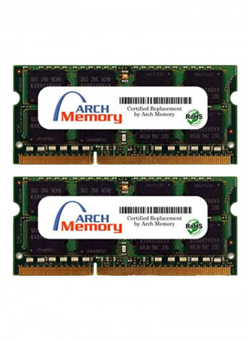 2-Piece SODIMM DDR3 RAM For Lenovo ThinkPad L540 20AU002SUS 8GB Green