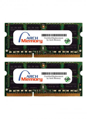 2-Piece SODIMM DDR3 RAM For Lenovo ThinkPad T440p 20AN000TUS 8GB Green