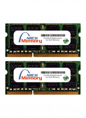 2-Piece SODIMM DDR3 RAM Kit For CMSA16GX3M2A1600C11 16GB Green