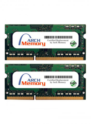2-Piece DDR3 SODIMM RAM For Lenovo Essential B5400 MB822 8GB Multicolour
