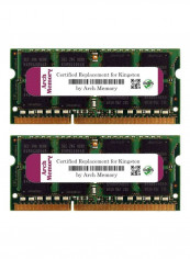 2-Piece SO-DIMM DDR3L RAM For Replacement KVR16LS11K2/16 8GB
