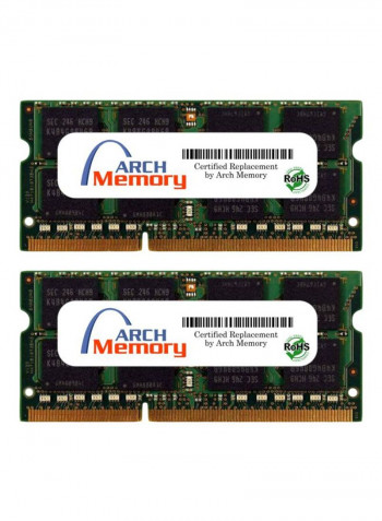 2-Piece SODIMM DDR3 RAM For Lenovo ThinkPad L540 20AV002BUS 8GB Green