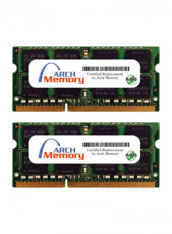 2-Piece DDR3 SO-DIMM RAM For Lenovo ThinkPad L440 20AS0065US 8GB Multicolour