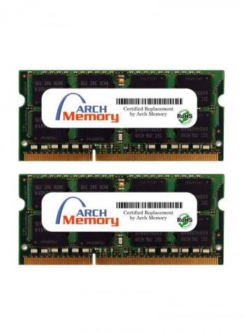 2-Piece SODIMM DDR3-1600 PC3-12800 RAM Set For Lenovo ThinkPad T440p 8GB Green
