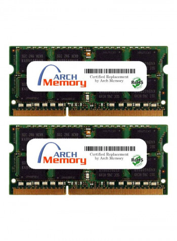 2-Piece SODIMM DDR3 RAM For Lenovo ThinkPad E440 20C50087US 8GB Green