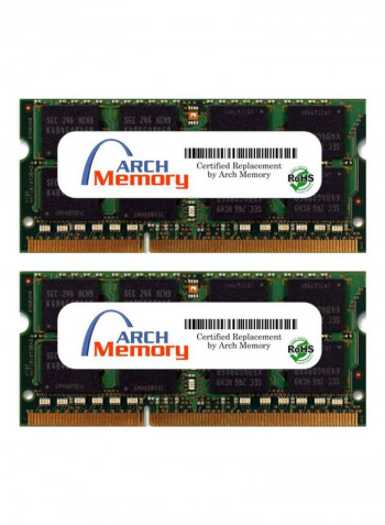 2-Piece SODIMM DDR3 RAM For Lenovo ThinkPad E540 20C60053US 8GB Multicolour