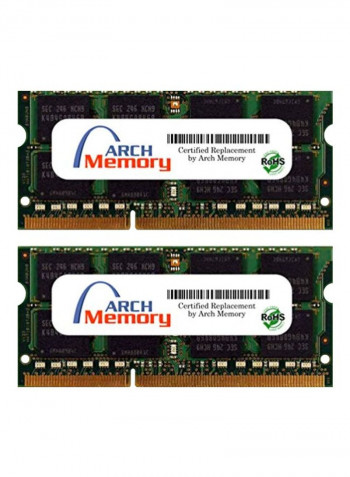 2-Piece SODIMM DDR3 RAM For Lenovo ThinkPad T540p 20BF002MUS 8GB Multicolour