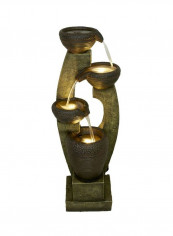 Cora Fountain Brown/Yellow 35.5x36.5x100cm