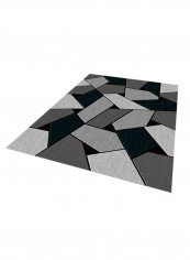 Geometric Pattern Living Room Carpet Multicolour 120x160centimeter