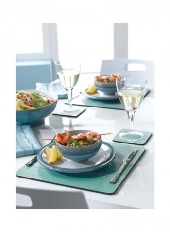 4-Piece Rice Bowl Set Blue