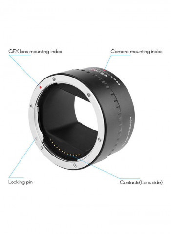 Dg-gfx  Automatic Electronic Macro Extension Tube Black/White