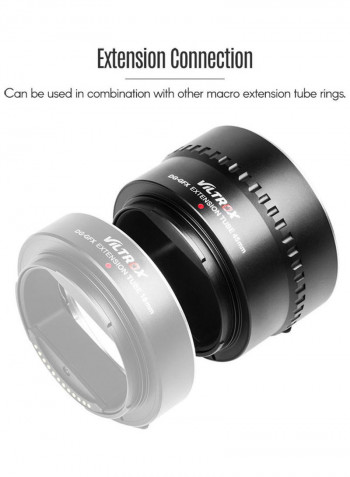 Dg-gfx  Automatic Electronic Macro Extension Tube Black/White