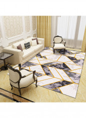 Living Room Rectangular Carpet Multicolour 120x160centimeter