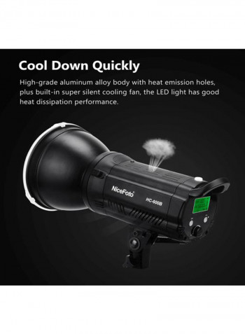 Photography LED Video Light 40.5x22x27centimeter Black