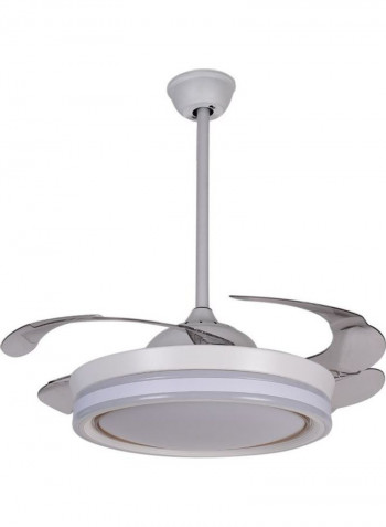 Ceiling Fan Light Silver 42inch
