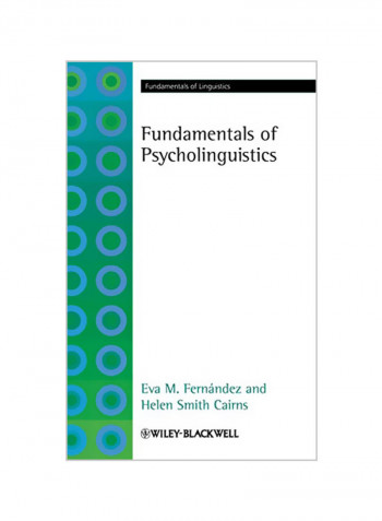 Fundamentals Of Psycholinguistics Hardcover