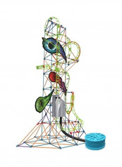 607-Piece Lunar Launch Roller Coaster Building Set