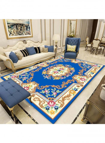 Bedroom Rug European Style Soft Simple Carpet Multicolour 140 x 200cm