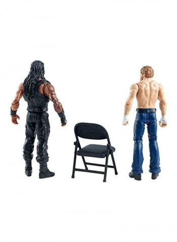 Pack Of 2 Summer Slam Roman Reigns And Dean Ambrose Action Figure Set