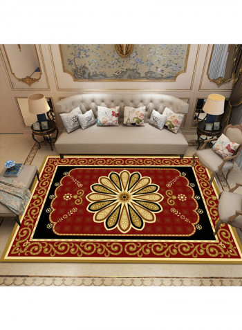 Colourblock Bedroom Rug Multicolour 140x200cm