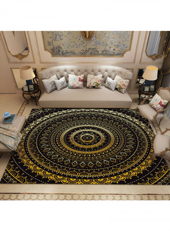 Colourblock European Style Bedroom Rug Multicolour 140x200cm